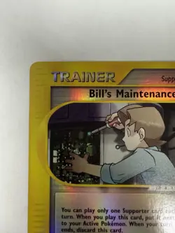 Pokemon Bill’s Maintenance 137/165 Expedition Reverse Holo Trainer – LP - Image 5
