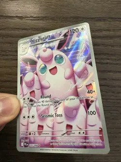 Pokemon TCG Wigglytuff Holo Illustration Rare Phantasmal Flames 105/094 NM/Mint - Image 2