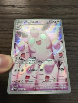 Pokemon TCG Wigglytuff Holo Illustration Rare Phantasmal Flames 105/094 NM/Mint - Image 3