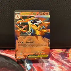 Mega Charizard Y Ex Pokemon MEP 030 Black Star Promo NM Mint - Image 1