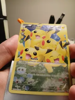 Pokemon B&W Pikachu (Full Art) RC29-32 Generations: Radiant Collection Holo - Image 2