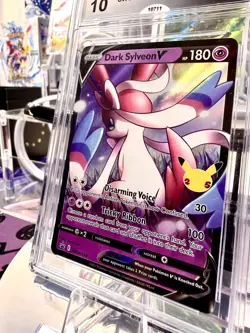 CGC 10 Dark Sylveon V SWSH134 Celebrations Black Star Promo Pokemon TCG - Image 2