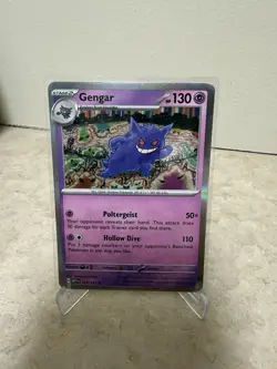 Pokemon Gengar 094/165 Scarlet & Violet 151 Reverse Holo Rare 130HP - Image 1