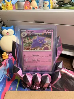 Pokemon Gengar 094/165 Holo Rare Scarlet & Violet 151 130 HP Poltergeist - Image 2