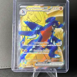 Pokemon Cynthia's Garchomp ex 215/182 SV10 Full Art Holo Ultra Rare 330 HP NM - Image 1