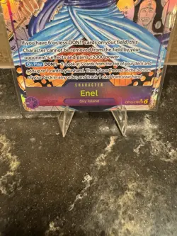 Enel OP15-118 Manga Alt Art Adventure on KAMI’s Island ONE PIECE ENGLISH OP15 - Image 5