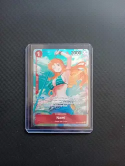 Nami Alt Art One Piece Romance Dawn Op01-016 Pre Errata Eng - Image 1
