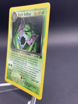Pokemon Dark Golbat Holo TCG Card 7/82 - Image 2