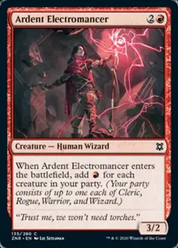 Ardent Electromancer - Near Mint MTG Zendikar Rising - Image 1