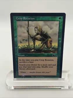 Crop Rotation FOIL Urza’s Legacy 1999 Near Mint Magic The Gathering Mtg - Image 1