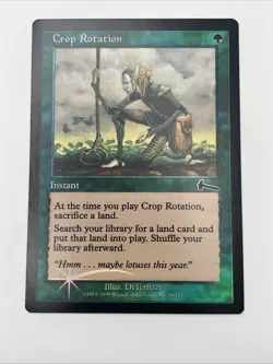 Crop Rotation FOIL Urza’s Legacy 1999 Near Mint Magic The Gathering Mtg - Image 5
