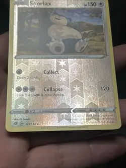 Pokemon TCG Snorlax 141/192 Rebel Clash 2020 Reverse Holo Rare- LP/ NM - Image 4