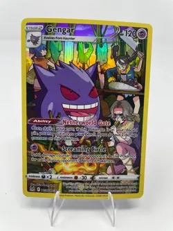 Pokemon TCG Lost Origin - Gengar TG06/TG30 Trainer Gallery Ultra Rare Holo - Image 1