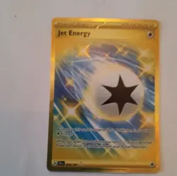 Pokemon TCG Jet Energy Sv08 Surging Sparks 252/191 Hyper Rare Holo - Image 1