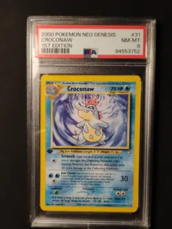 Pokemon 3Pcs Slabbed Cards Vintage Water Bundle PSA8 1st Ed,TSG 9, and PSA 9 - Image 2