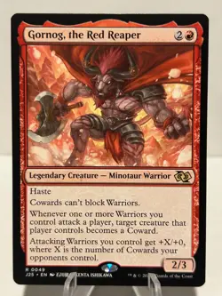 Gornog, the Red Reaper (Anime) 49 R Foundations Jumpstart NM MTG - Image 1