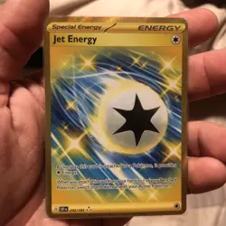 Pokemon TCG Jet Energy Surging Sparks Hyper Rare Gold Card #252/191 NM - Image 1