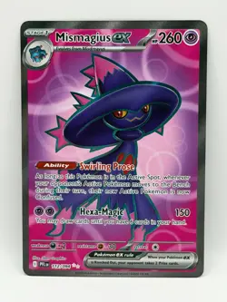 Mismagius ex 112/094 Phantasmal Flames NM Ultra Rare Pokemon TCG - Image 1