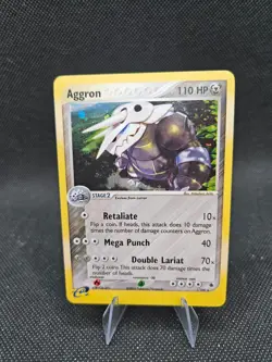 Aggron 1/109 Pokemon Ruby and Sapphire Reverse Holo NM - Image 1
