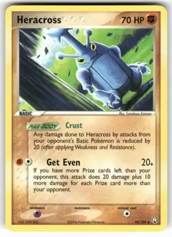 Heracross 43/109 Uncommon Team Rocket Returns Pokemon Lightly Played - Image 1