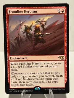 Frontline Heroism 15 R Foundations Jumpstart NM MTG - Image 1