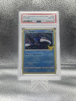 Pokemon Celebrations Kyogre 003/025 Psa 8 - Image 1