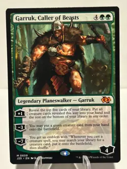 Garruk, Caller of Beasts 659 M Foundations Jumpstart NM MTG - Image 1