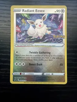 Radiant Eevee SWSH230 SWSH: Sword & Shield Promo Cards Holo - Image 1