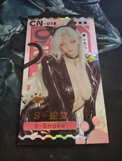 Cute One Piece Waifu Card Oversized! Hot Girl Rare Art Card - Image 1