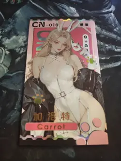 Cute One Piece Waifu Card Oversized! Hot Girl Rare Art Card - Image 1