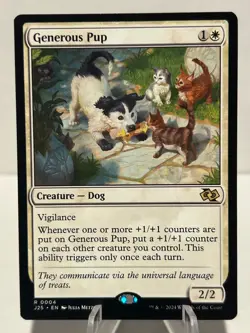 Generous Pup 4 R Foundations Jumpstart NM MTG - Image 1