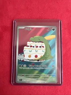 💥Gulpin 154/142 - Illustration Rare Stellar Crown Pokemon Card TCG - Image 1