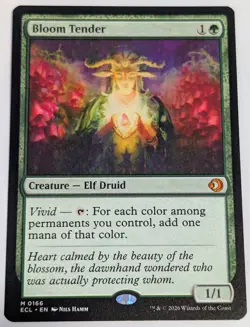 Bloom Tender #166 Lorwyn Eclipsed ECL MTG Magic The Gathering - Image 1