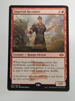 Imperial Recruiter 281 Modern Horizons 2 Normal MTG Magic The Gathering - Image 1