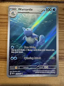 Pokemon TCG: Wartortle 171/165 - Scarlet & Violet – Scarlet & Violet 151 - Image 1