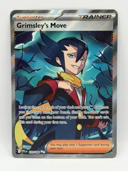 Grimsley's Move 120/094 Phantasmal Flames NM Ultra Rare Pokemon TCG - Image 1