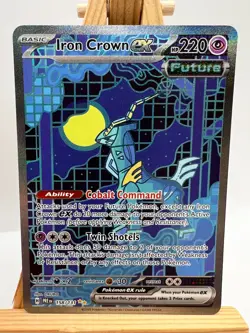 Pokemon Prismatic Evolutions - 158/131 Iron Crown ex - SIR - NM/M - Image 1