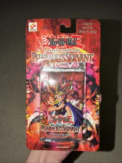YuGiOh Pharaoh's Servant Blister Booster Pack Sealed Square Original Konami 53334289504 - Image 1