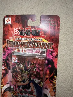 YuGiOh Pharaoh's Servant Blister Booster Pack Sealed Square Original Konami 53334289504 - Image 2