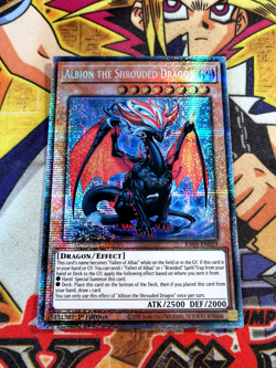 Albion the Shrouded Dragon ra05-en019 (NEW) Starlight Rare Yu-Gi-Oh! - Image 1