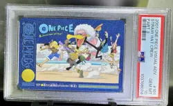 2001 One Piece Visual Adventure #101 Straw Hat Crew PSA 10 Part 3 Bandai - Image 1