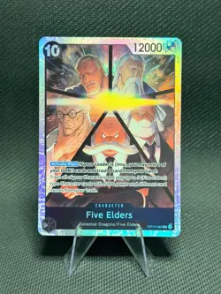 One Piece OP13-082 SR Five Elders Carrying On His Will - Image 1