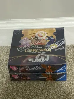 Disney Lorcana TCG The First Chapter (JAPANESE) Booster Box SEALED IN HAND - Image 1