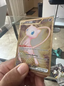 Pokemon Mew EX TCG 205/165 Scarlet & Violet Metal Card - Image 1