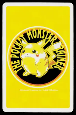 Slowpoke 7 of Hearts Pokemon Yellow Deck Playing Cards Heavily Played - Image 2
