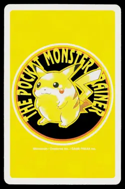 Lapras 8 of Diamonds Pokemon Yellow Deck Playing Cards Heavily Played - Image 2