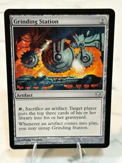 Grinding Station NM Fifth Dawn (5DN) MTG Magic the Gathering Regular Uncommon - Image 1