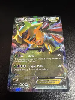 Pokemon Giratina EX TCG Holo Ultra Rare Card 92/124 Dragons Exalted LP-NM - Image 1