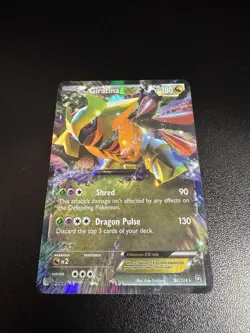 Pokemon Giratina EX TCG Holo Ultra Rare Card 92/124 Dragons Exalted LP-NM - Image 2
