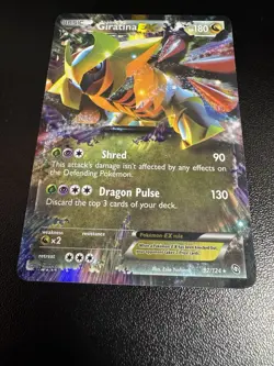 Pokemon Giratina EX TCG Holo Ultra Rare Card 92/124 Dragons Exalted LP-NM - Image 5